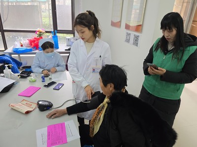 金水區(qū)未來路街道 健康服務(wù)進(jìn)社區(qū)，居民健康有“醫(yī)”靠